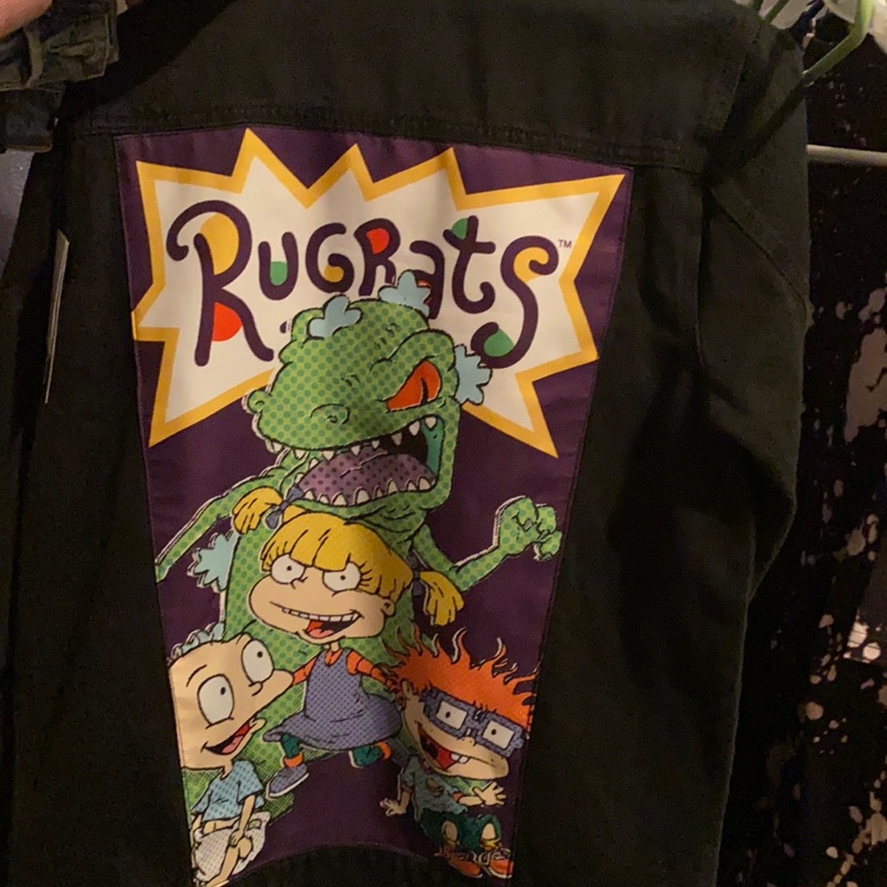 Rug rat jean jacket OVERSIZED